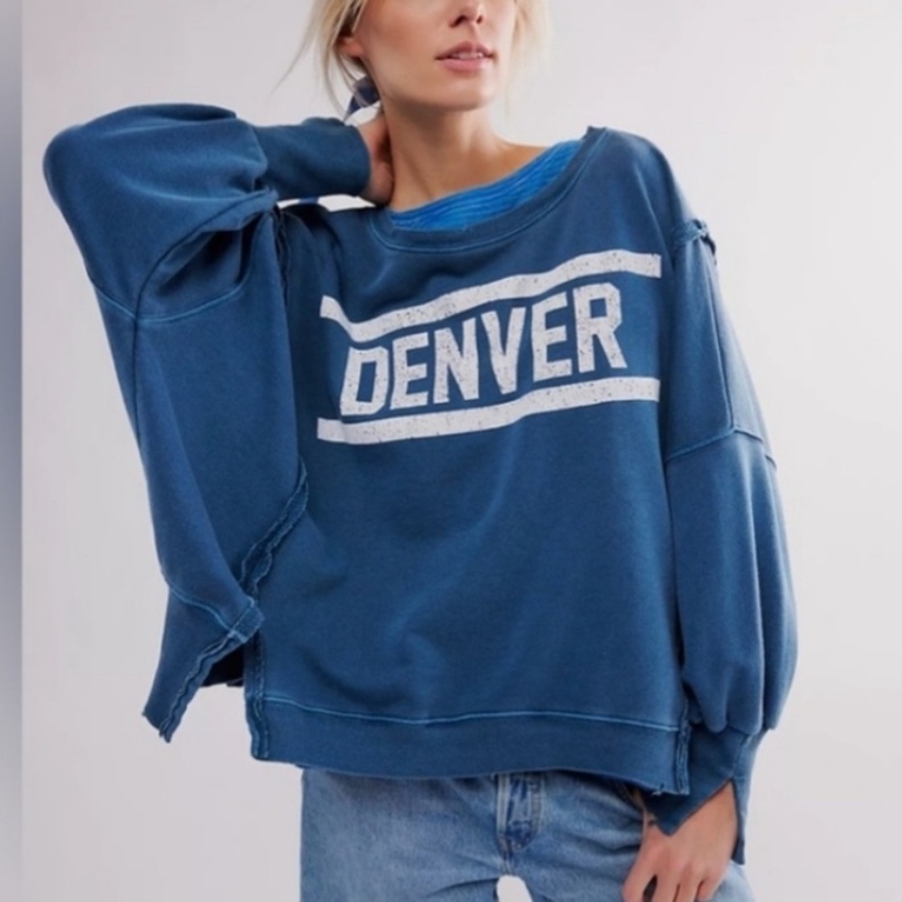 Free People Graphic Camden Sweatshirt